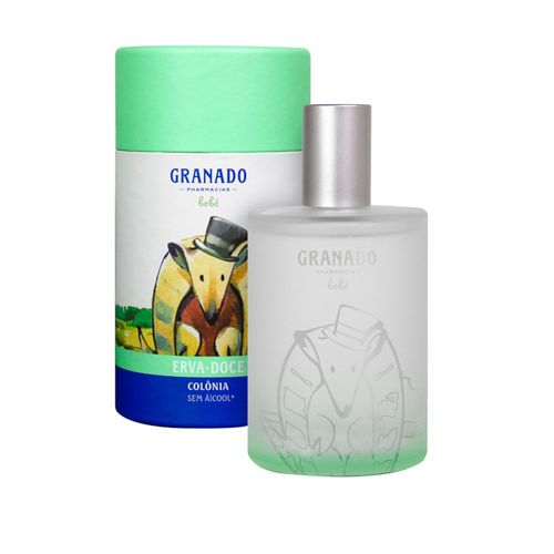 Kit com 2 Unidades de Granado Colônia Bebê Erva Doce 100ml