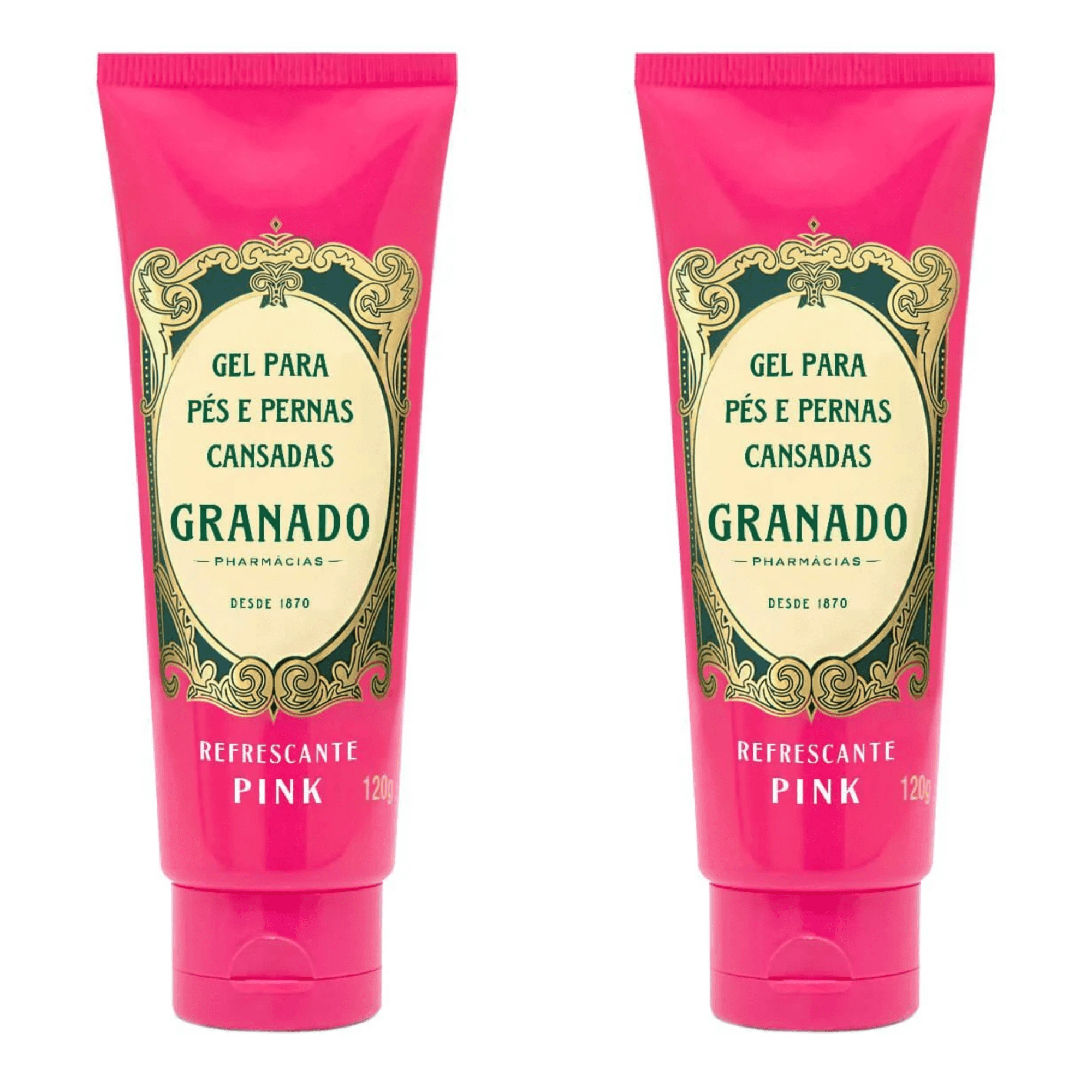 Kit com 2 Unidades de Granado Gel para Pés e Pernas Cansadas 120g