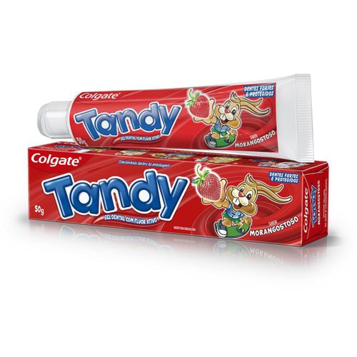 Kit com 2 Unidades de Gel Den Colgate Tandy Morango 50g
