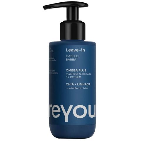 Reyou Ômega Plus Chia + Linhaça Cabelo Barba - Leave In 120ml 120ml
