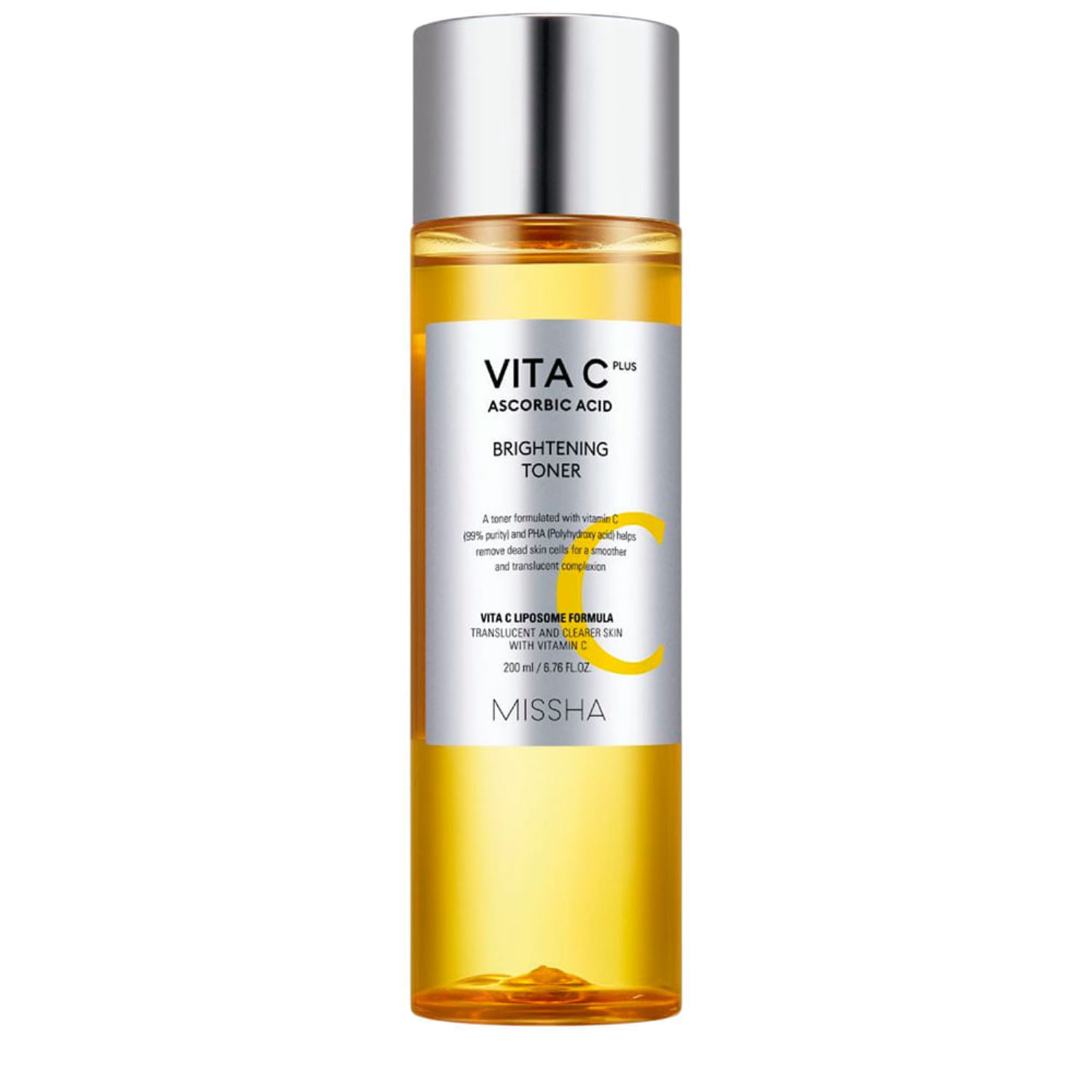 Missha Vita C Plus Ascorbic Acid - Tônico Facial200ml