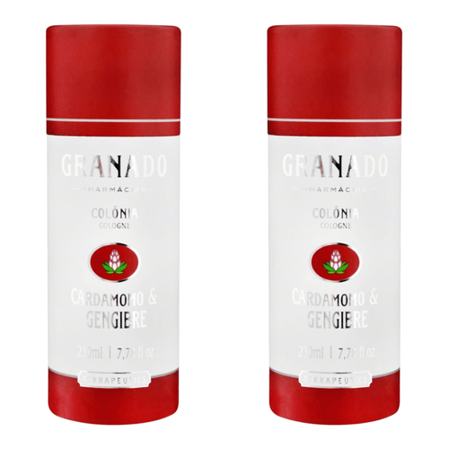 Kit com 2 Unidades de Colônia Granado Cardamomo & Gengibre 230ml
