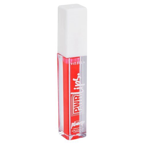 Gloss Labial Vizzela Power Lips Tint Vegano 4g