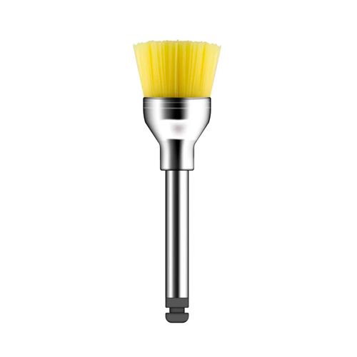 Escova Robinson Color-Brush Taça 1 Unidade American Burrs Semi-Soft-Amarelo