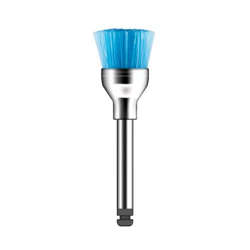 Escova Robinson Color-Brush Taça 1 Unidade American Burrs Semi-Rigida-Azul