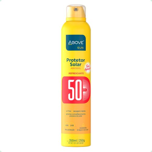 Protetor Solar Spray Above FPS50 Alta Proteção UVA UVB 350ml