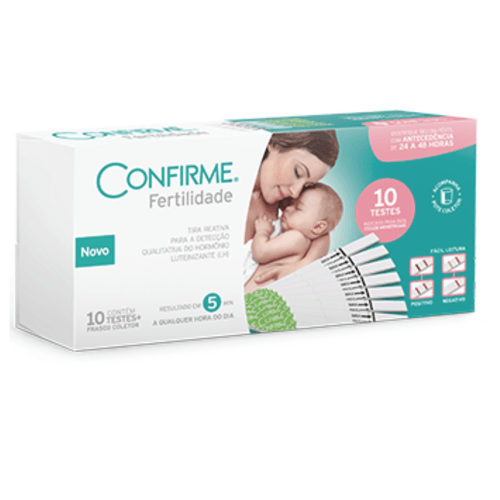 CONFIRME FERTILIDADE FEMININO TESTE OVULAÇÃO