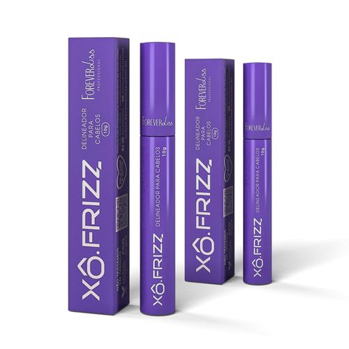 Combo 2 Xô Frizz Modelador de Fios Forever Liss U
