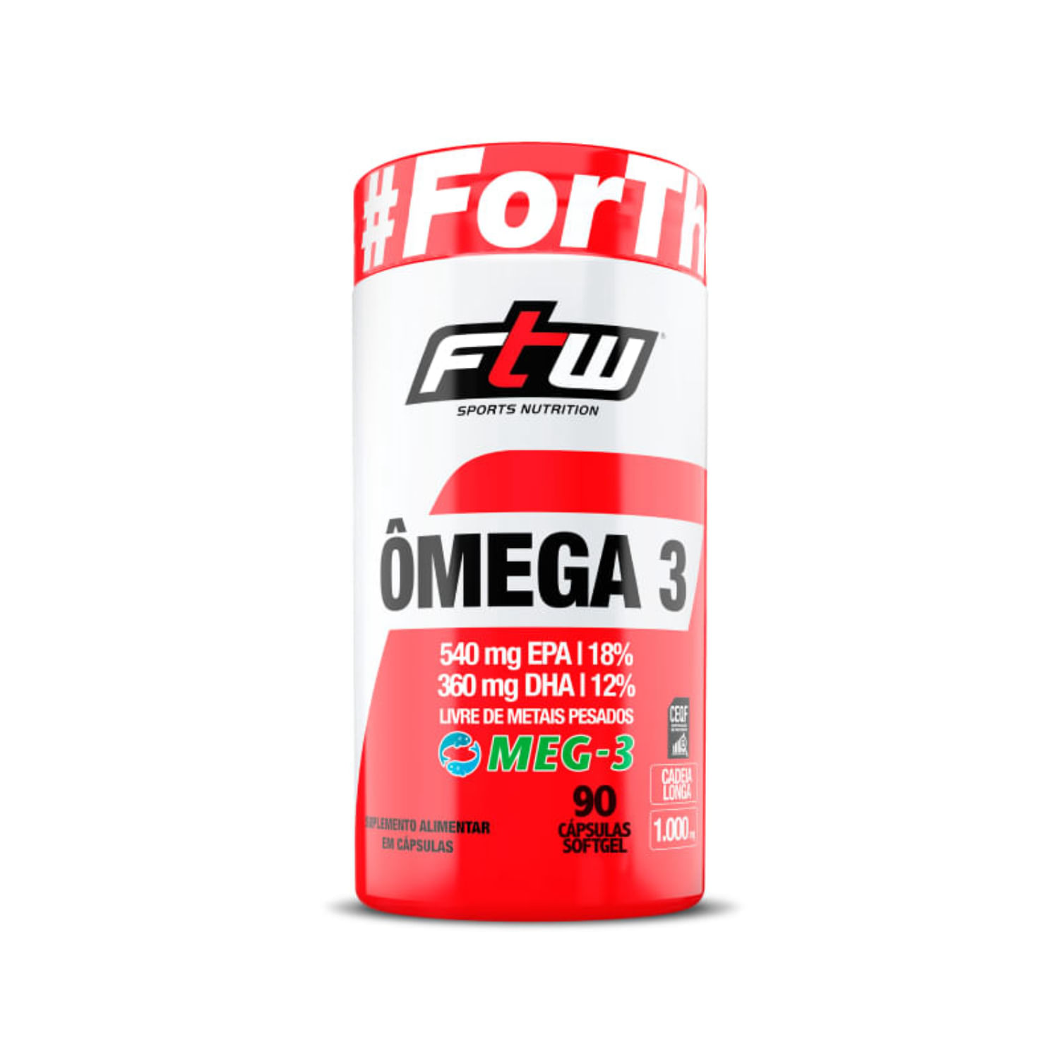 Ômega 3 Meg-3 FTW 90caps