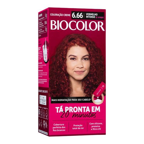 Biocolor Mini 6.66 Vermelho Intenso de Arrasar