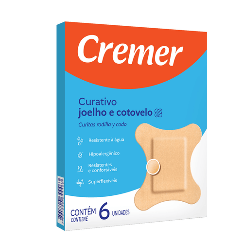 CURATIVO PARA JOELHO E COTOVELO 6 UNIDADES