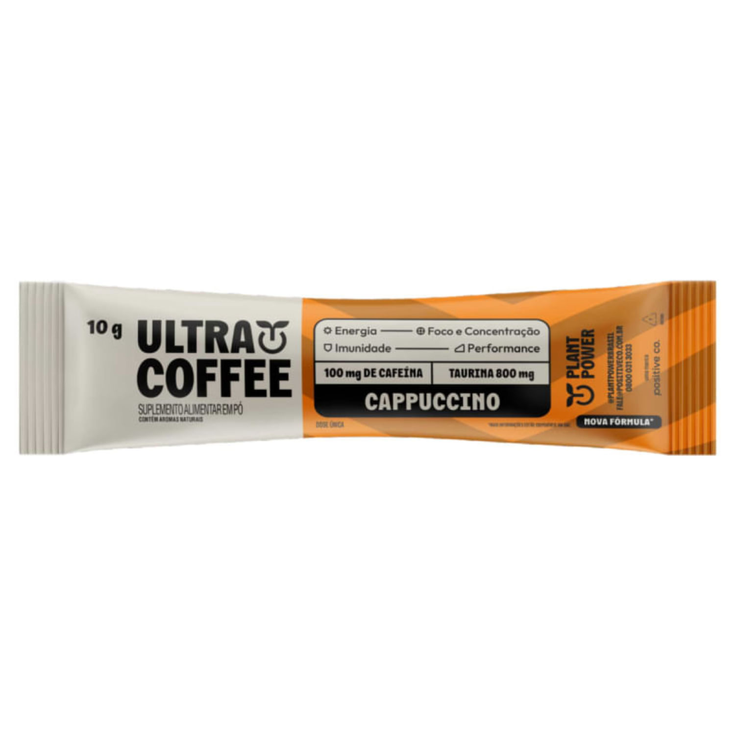 Ultracoffee Cappuccino Plant Power 10g