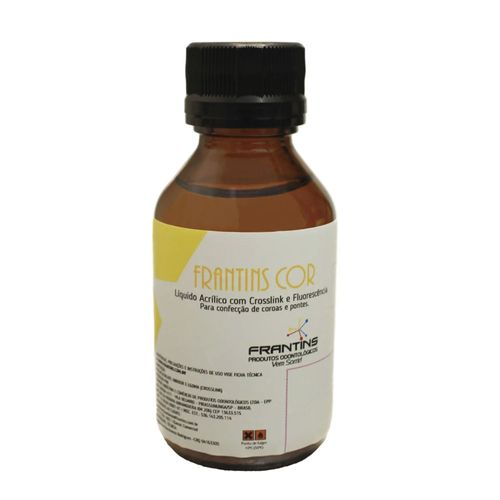 Líquido Acrílico com Crosslink e Fluorescência 60ml Frantins