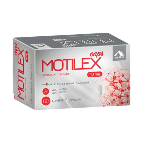 Motilex Colágeno 40mg 60 Cápsulas Motilex Colágeno  40mg 60 Cápsulas 60 Cápsulas