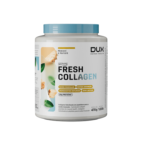 FRESH COLLAGEN - POTE Abacaxi com Hortelã Abacaxi com Hortelã – 470g Abacaxi com Hortelã