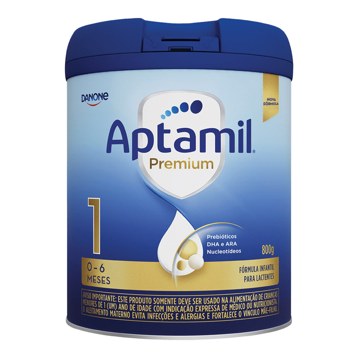 Fórmula Infantil Aptamil Premium 1 0 A 6 Meses 800g