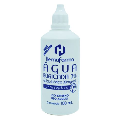 Água Boricada 3% hm 100ml Água Boricada 3% hm 100ml