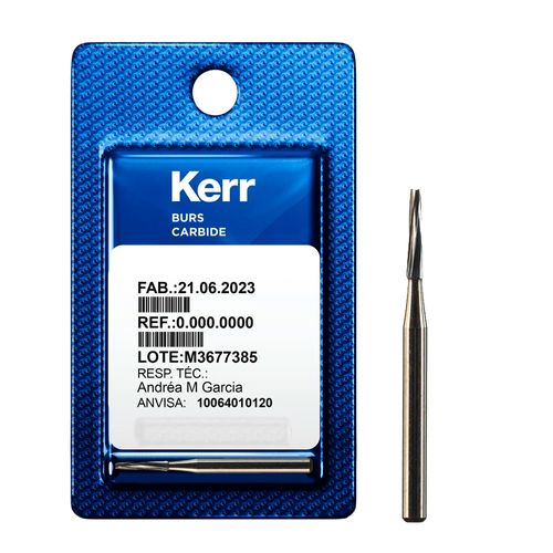 Broca Carbide Cônica Extremidade Plana FG701L 21mm Kerr