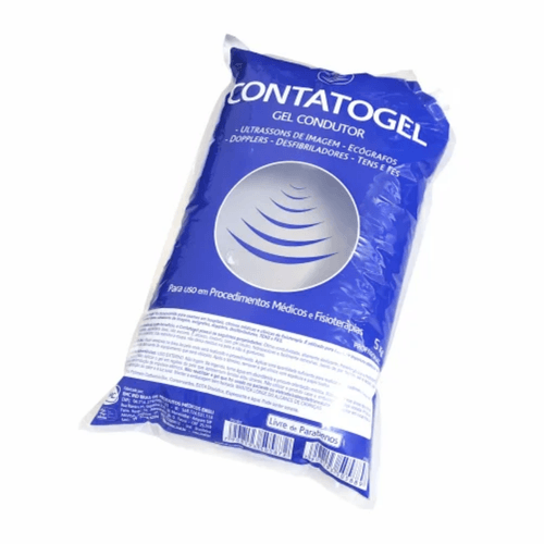 CONTATO GEL - BAG 5 KG INCOLOR - GEL CONDUTOR PARA MEIOS DE CONTATO