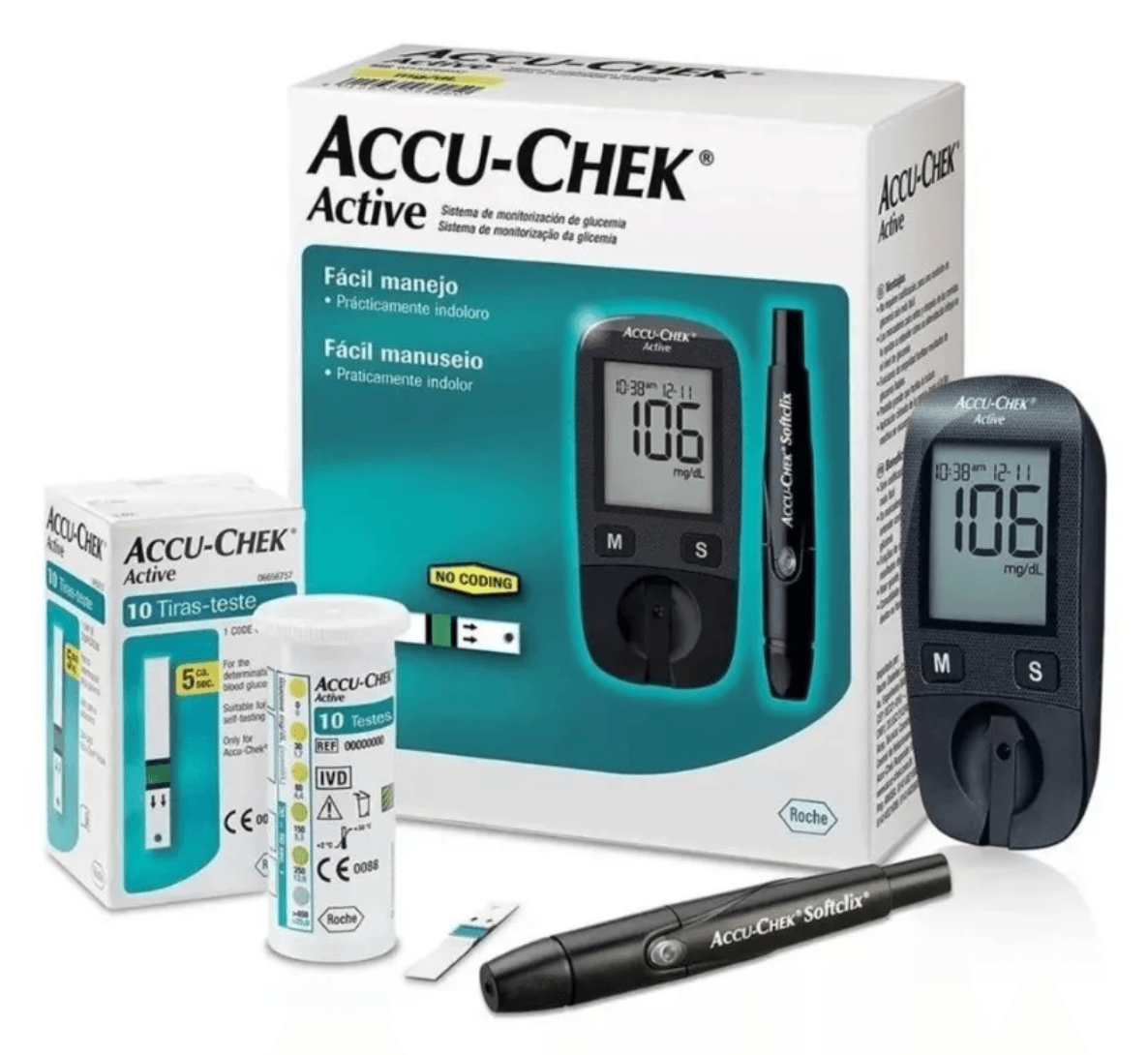 Accu- Chek Active Kit Cimpleto - Roche