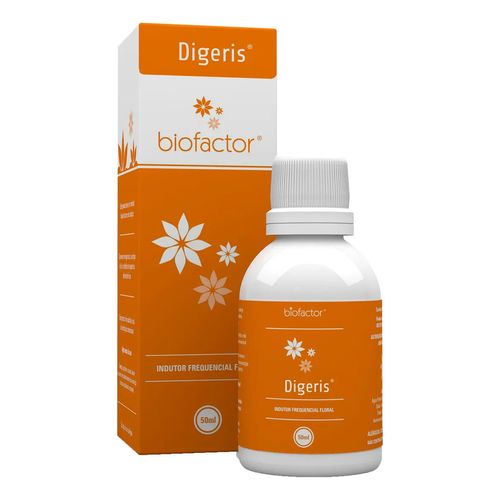 89 - Digeris 50ml em Gotas Sublingual Fisioquântic Biofactor Floral Vibracional Sem Sabor