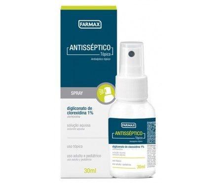 SPRAY ANTISSEPTICO FARMAX CLOREXIDINA 1% 30ML