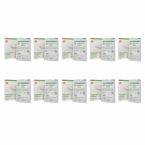 10 Kit Suprasorb P Sensitive Border Esp Silic C Borda 12,X12,5 10 Kit Suprasorb P Sensitive Border Esp Silic 12,X12,5