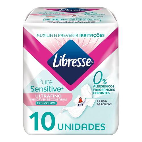 885924---Absorvente-Libresse-Pure-Sensitive-Ultrafino-Dia-10-Unidades-1