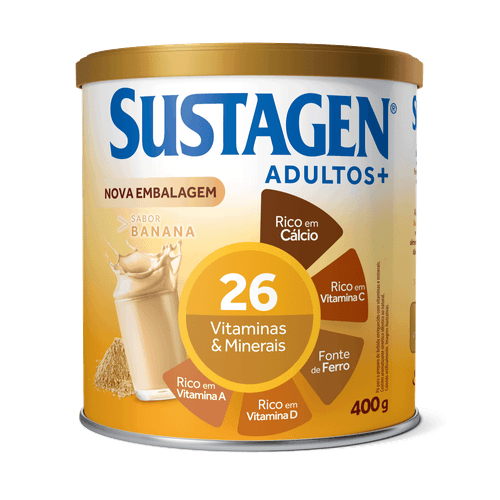 SUSTAGEN ADULTO - BANANA - 400G