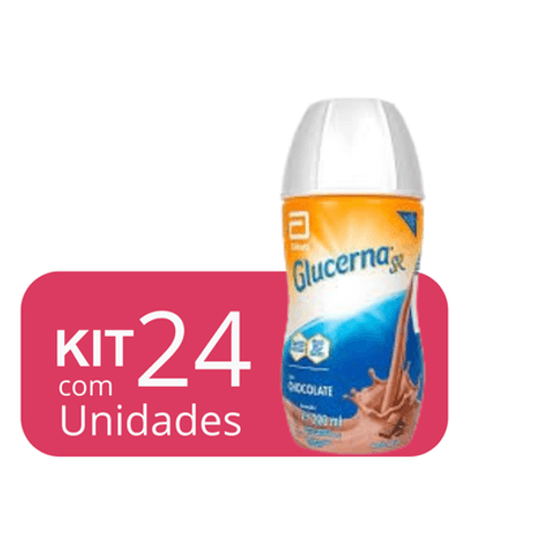 KIT C/24 UN Glucerna SR Chocolate 200ml