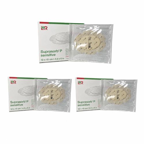 Suprasorb P Sensitive Multisite Esp SI 12X15cm - 3 Unidades