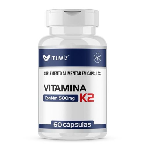 Vitamina K2 Concentrada 60 cápsulas 500mg Muwiz
