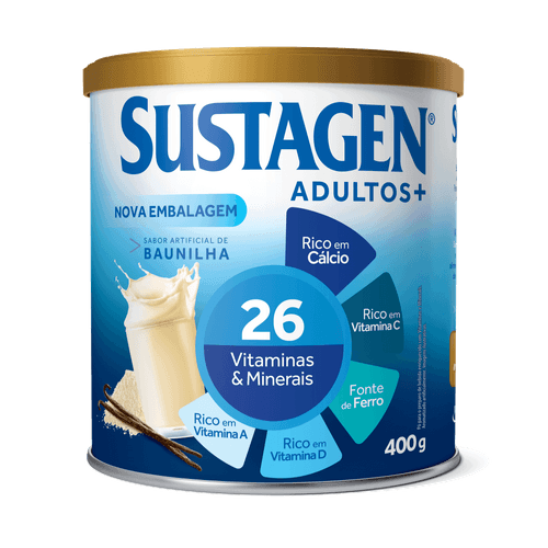 SUSTAGEN ADULTO - BAUNILHA - 400G
