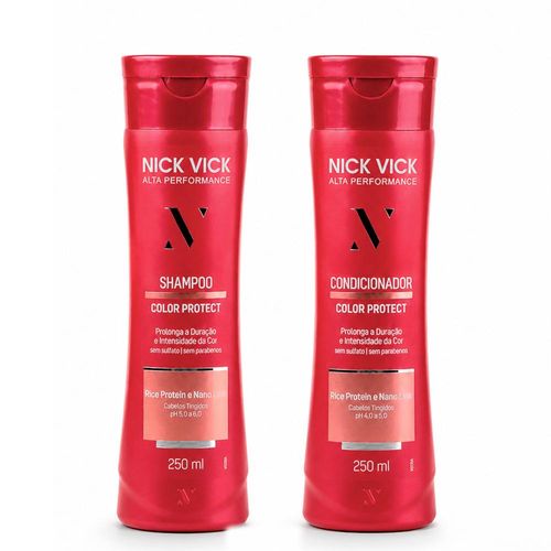Kit NICK VICK Proteção da Cor Alta Performance Intense Color Protect (Shampoo e Condicionador) Kit NICK VICK Proteção da Cor Alta Performance Shamp e Cond.