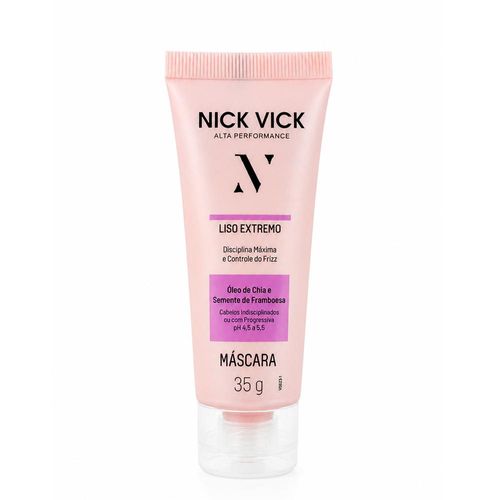 Máscara Liso Extremo NICK VICK Alta Performance 35g Mini