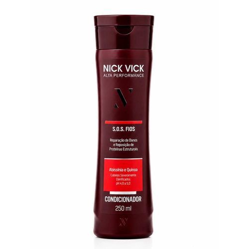 Condicionador NICK VICK S.O.S Fios Alta Performance 250ml
