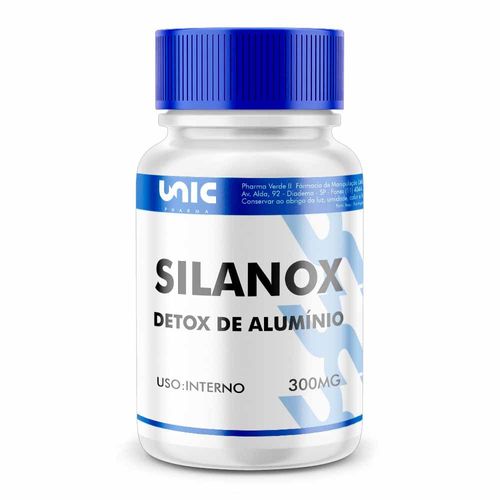 SilanoX 300mg - Detox de Alumínio 30 Cápsulas 30 Cápsulas 30 Cápsulas