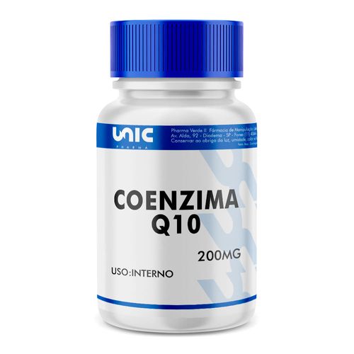 Coenzima q10 200mg 60 Cápsulas 60 Cápsulas 60 Cápsulas