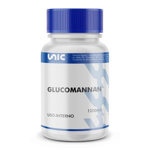 Glucomannan 1200mg 120 Cápsulas 120 Cápsulas 120 Cápsulas