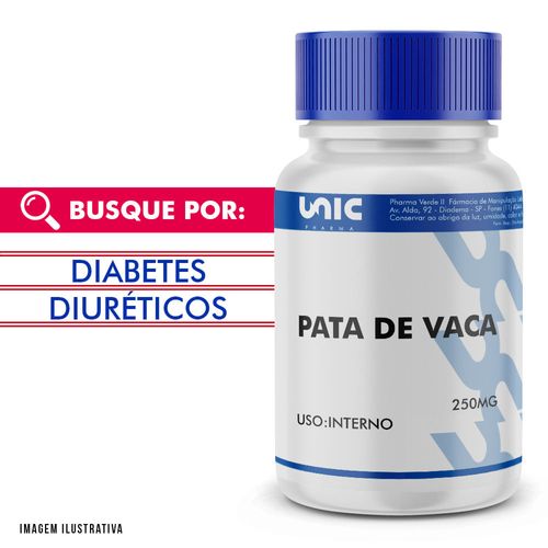 Pata de Vaca 250mg 120 Cápsulas 120 Cápsulas 120 Cápsulas