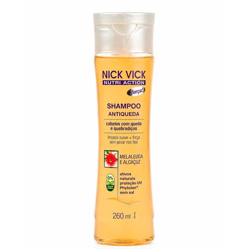 Shampoo Antiqueda Nick Vick Nutri Action 260ml