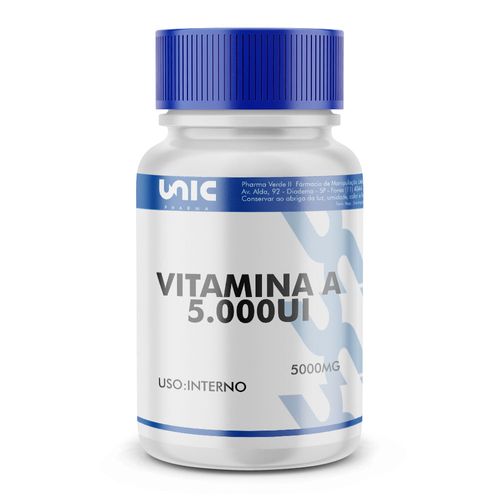 Vitamina a 5000ui 120 Cápsulas 120 Cápsulas 120 Cápsulas