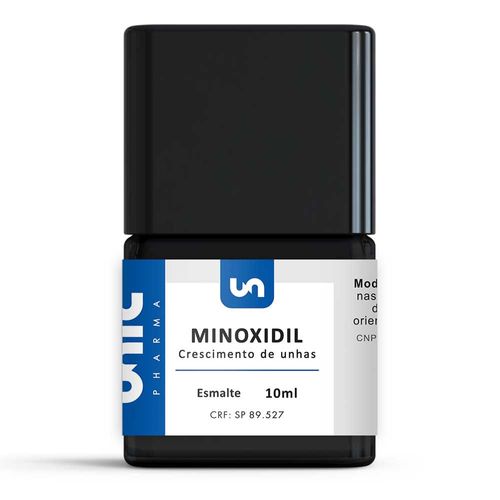 Minoxidil em Esmalte 10 ML 10ML 10 ML