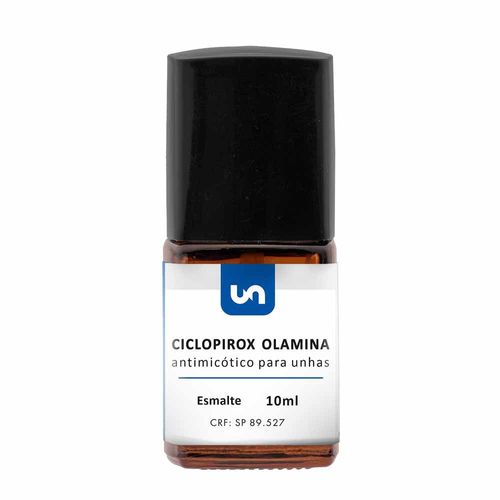 Antimicótico para unhas com Ciclopirox Olamina 10 ML 10ML 10 ML