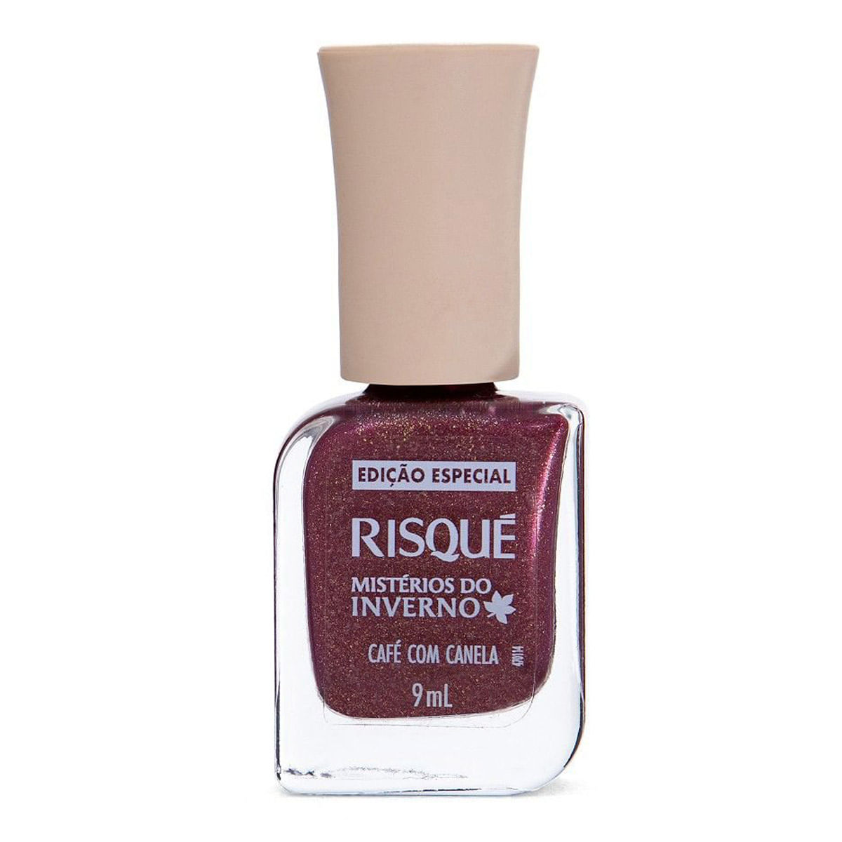 Esmalte Risqué Metálico Mistérios do Inverno Café Com Canela 9ml