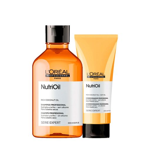 Kit L'Oréal Professionnel Serie Expert Nutrioil - Shampoo 300ml + Condicionador 200ml Kit