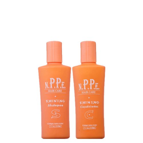 Kit N.P.P.E Shining - Shampoo 210ml + Condicionador 210ml Kit