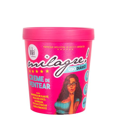 Creme de Pentear Lola Cosmetics Milagre 450g 450 g