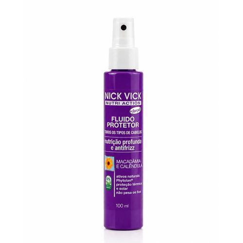 Fluído Protetor Nick Vick Nutri Antifrizz 100ml