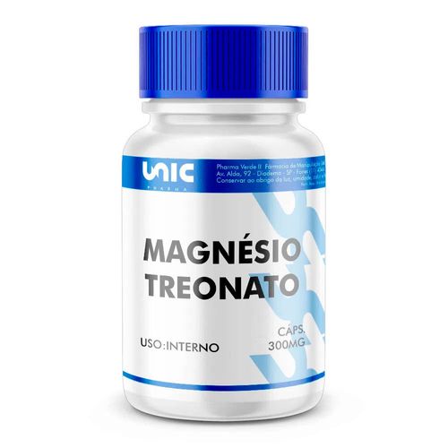 Magnésio Treonato 300mg 90 Cápsulas 90 Cápsulas 90 Cápsulas